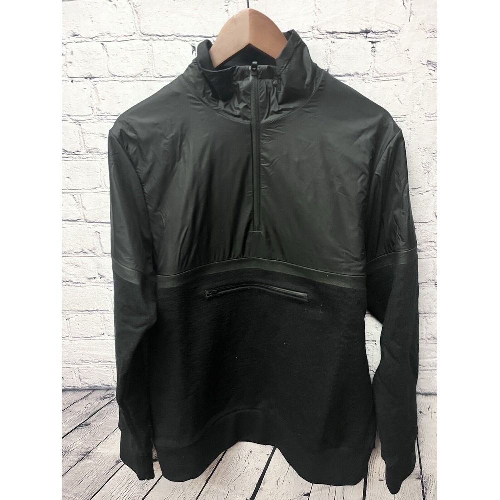 Under‎ Armour 1/4 Zip Heavyweight Pullover Jacket Men Medium Black